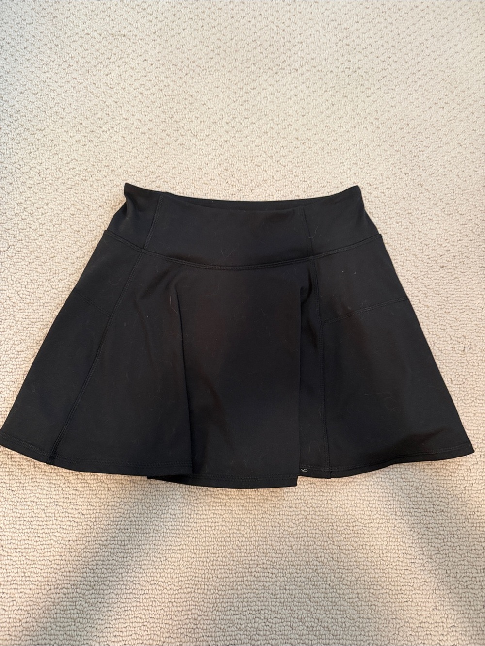 SO Black Flared Circle Skirt